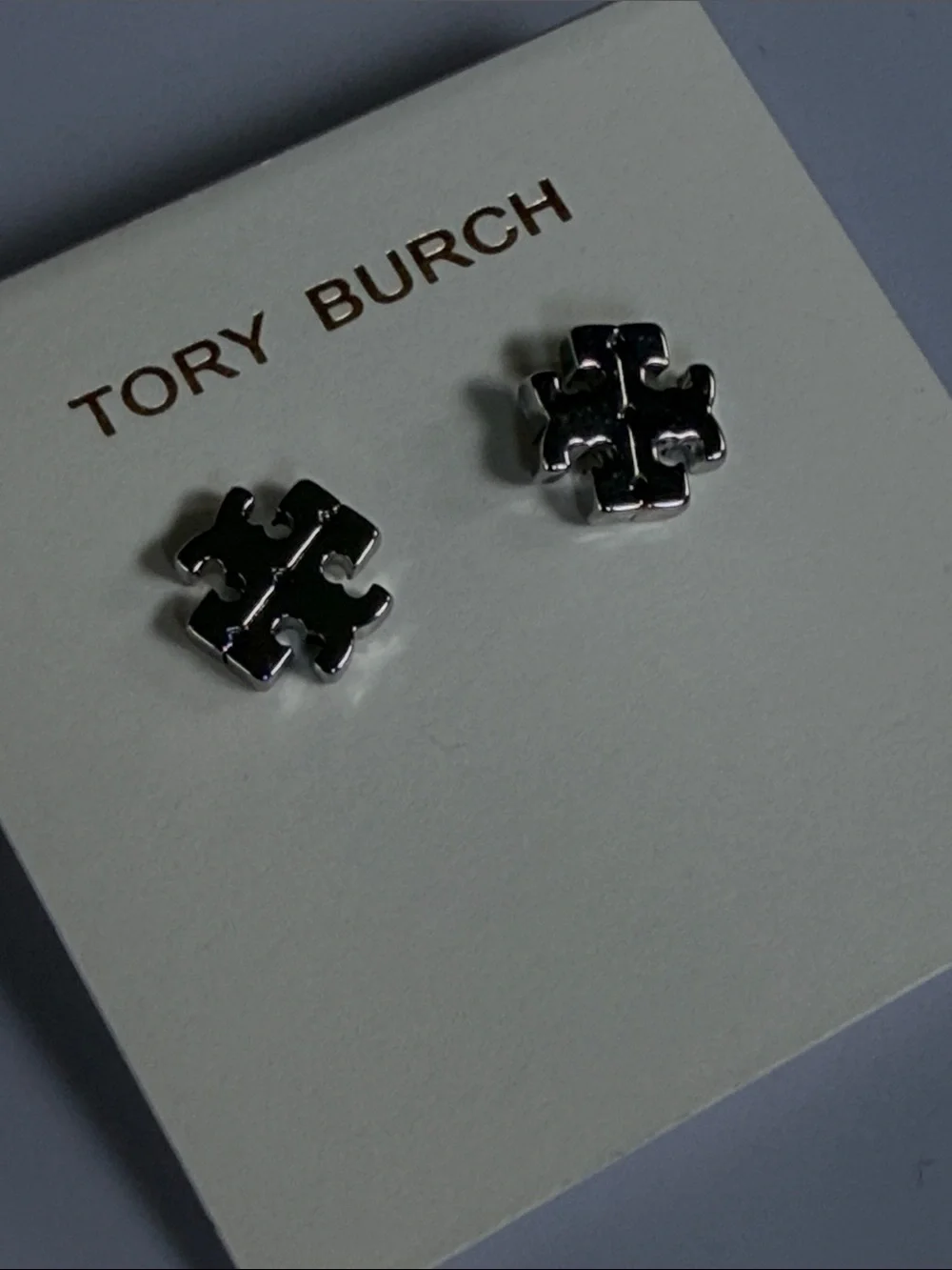 Tory Burch KIRA  Silver Earrings